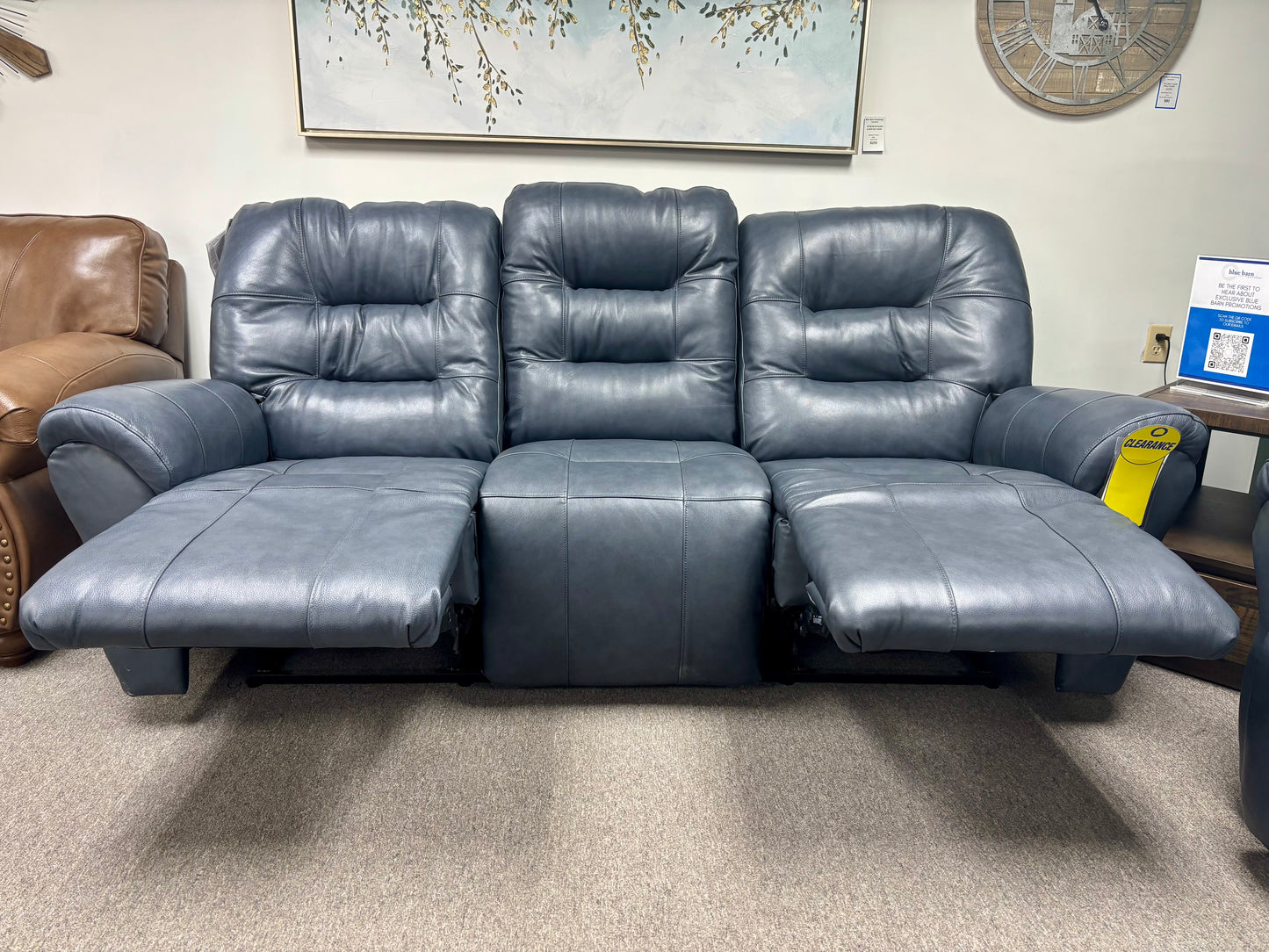 S730CA4 - Unity Leather Manual Sofa