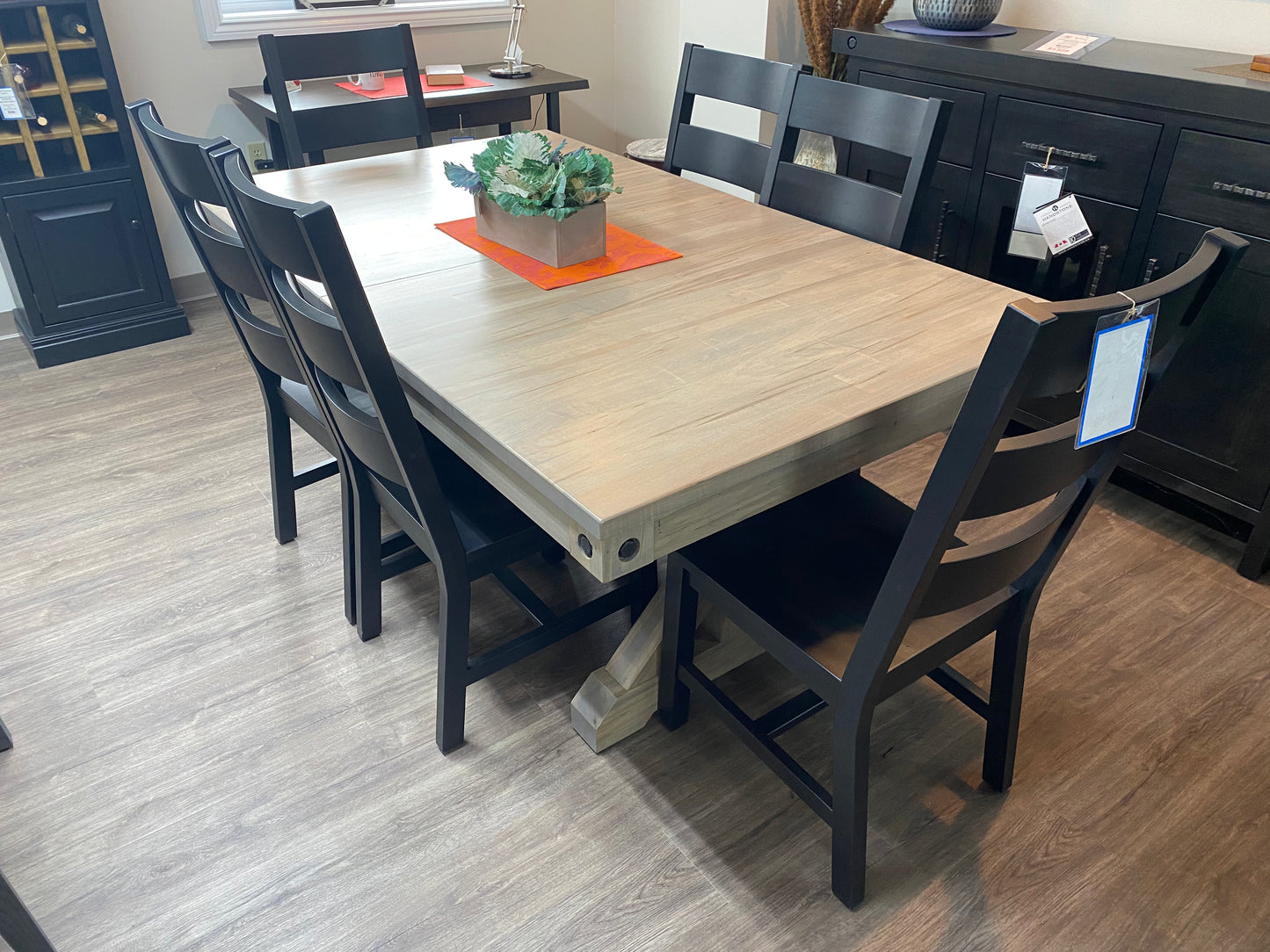 Rafters 7 Piece Dining Set - Canadian Mennonite Made