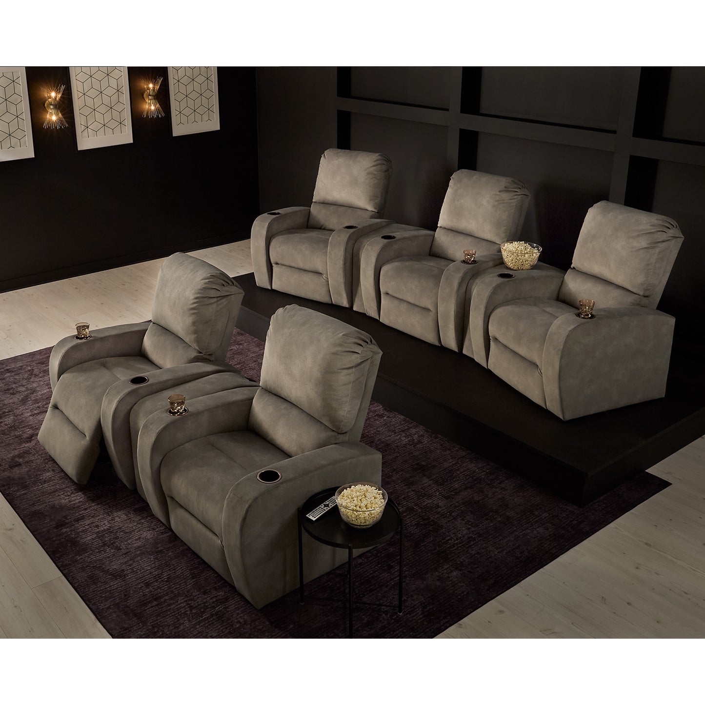 Cameo Home Theatre Sectional