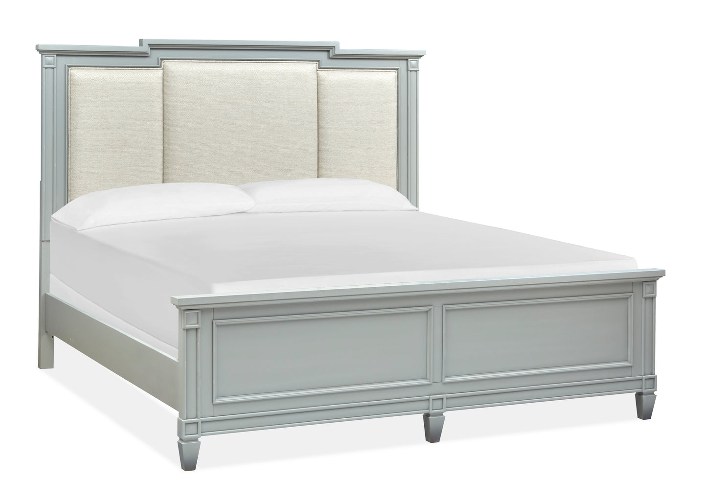 Glenbrook Complete Panel Bed w/ Upholstered HB - B5668