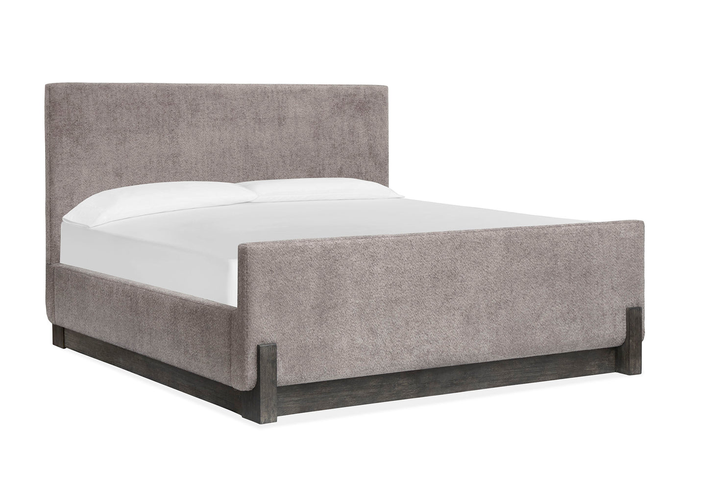 Kinsley Complete Upholstered Panel Bed - B5890