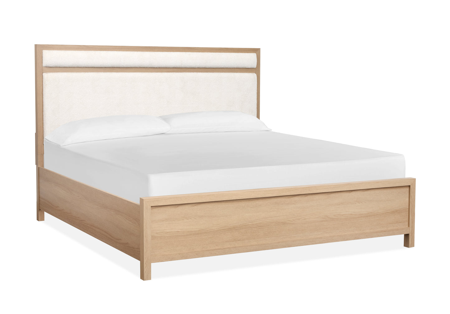 Merrifield Complete Panel Bed w/ Upholstered HB - B5906