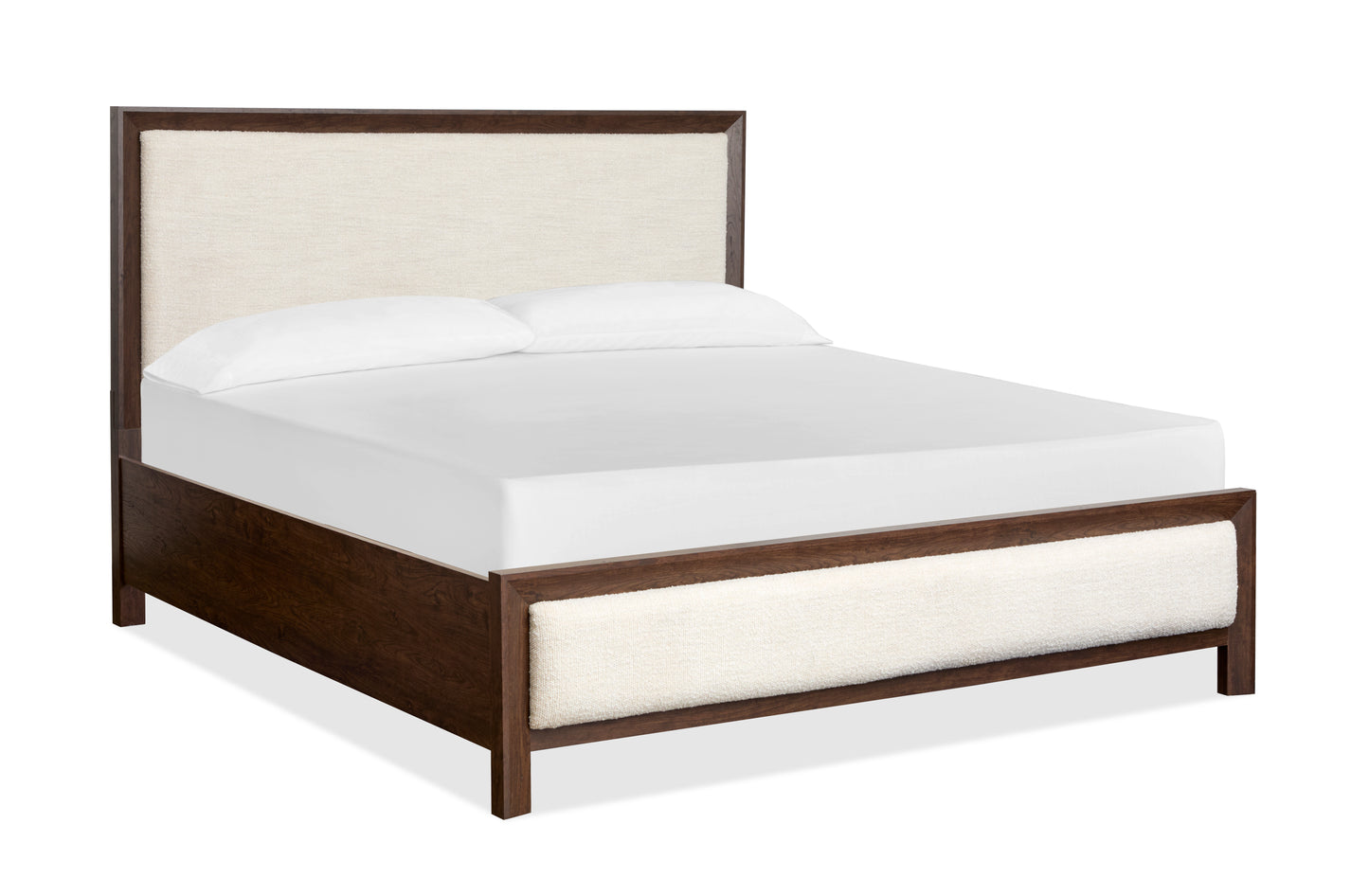 Llewellyn Complete Upholstered Panel Bed - B5907
