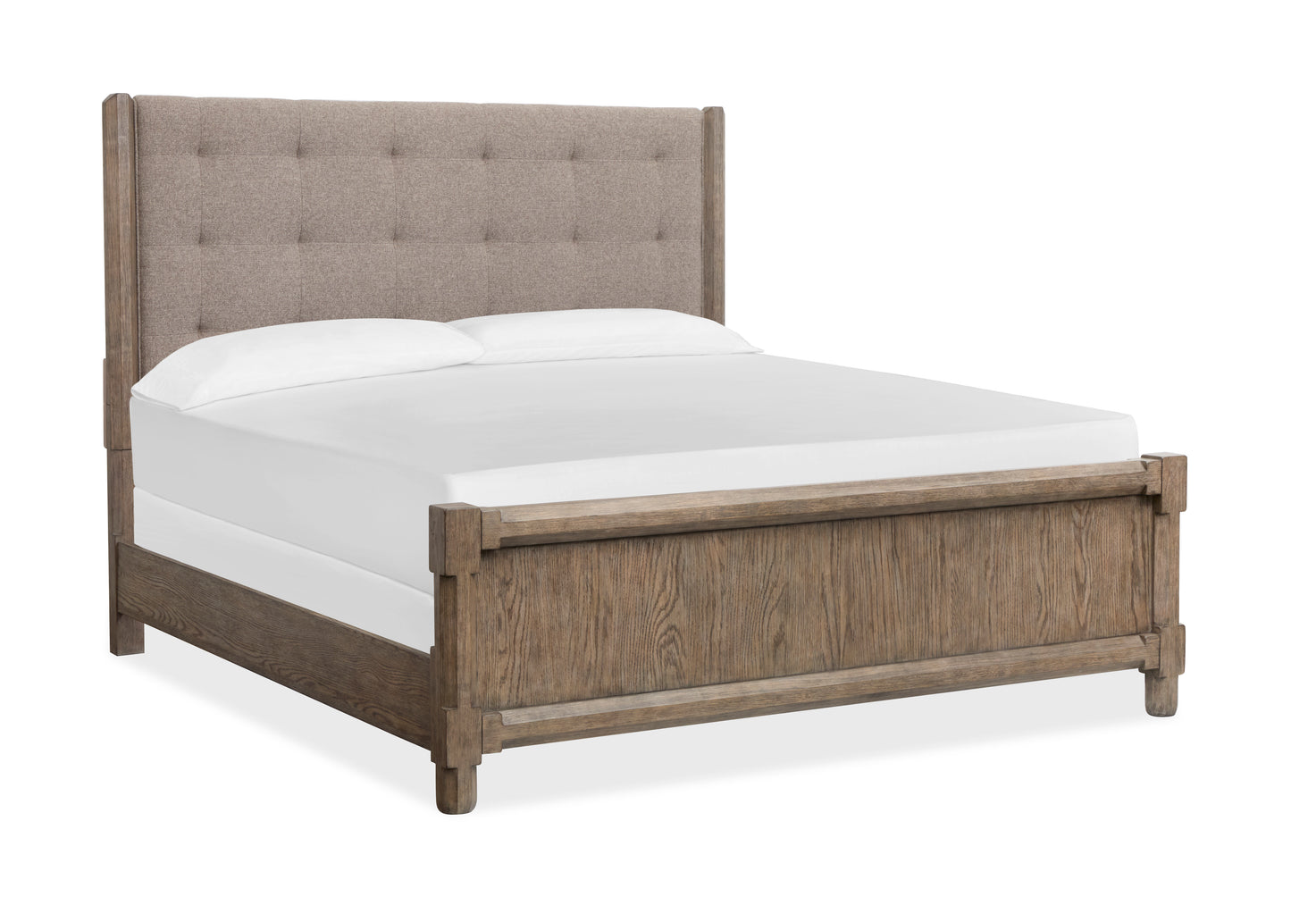 Claremont Complete Panel Bed w/ Upholstered HB - B5942