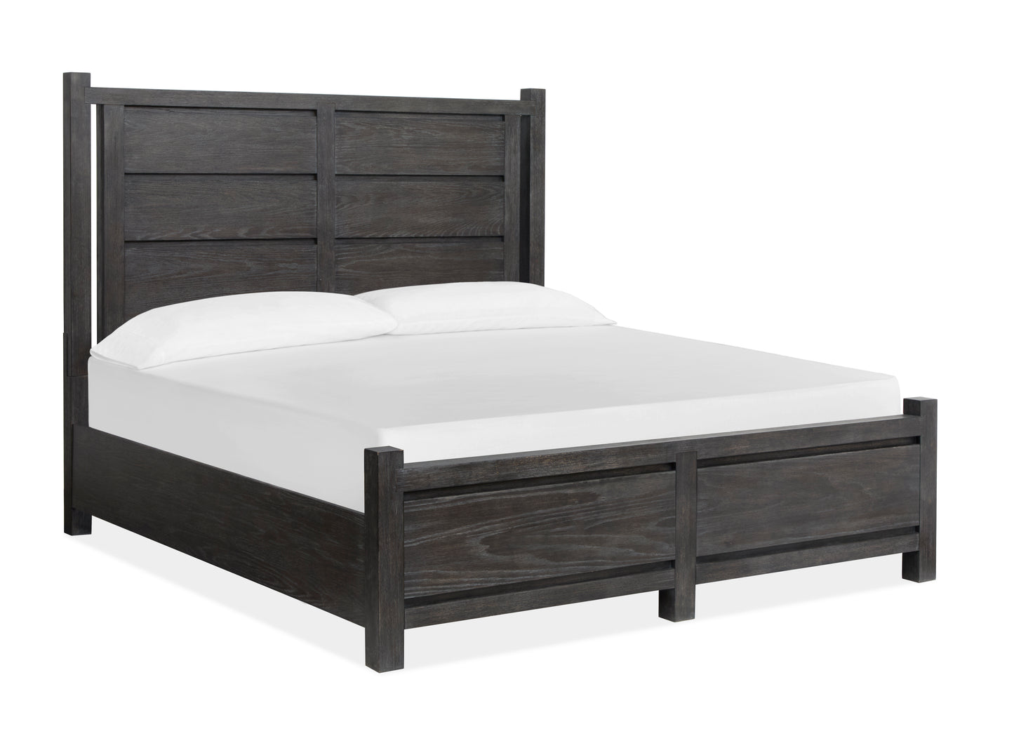 Plum Creek Complete Panel Bed - Black - B5990