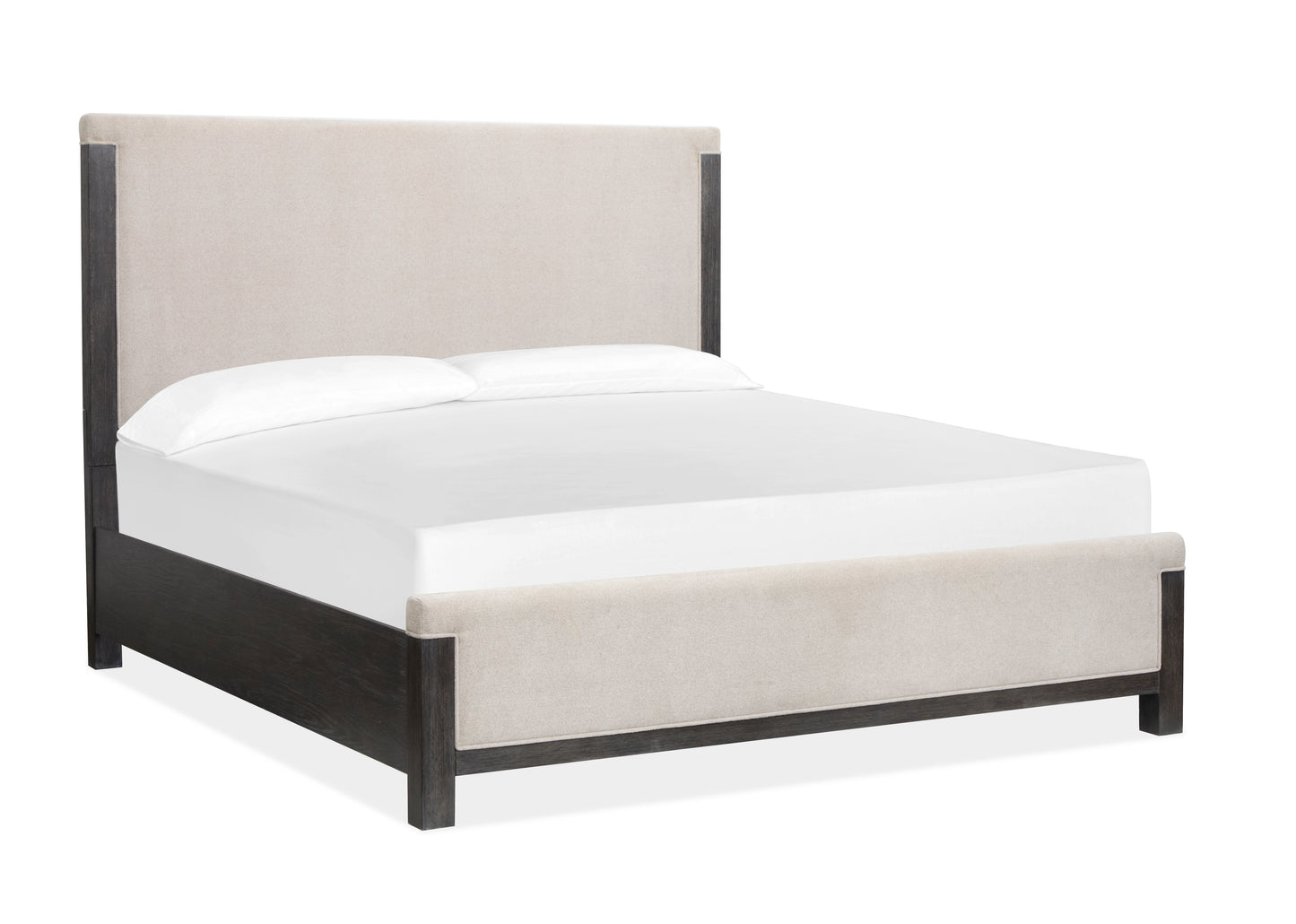 Plum Creek Complete Panel Upholstered Bed - Black - B5990