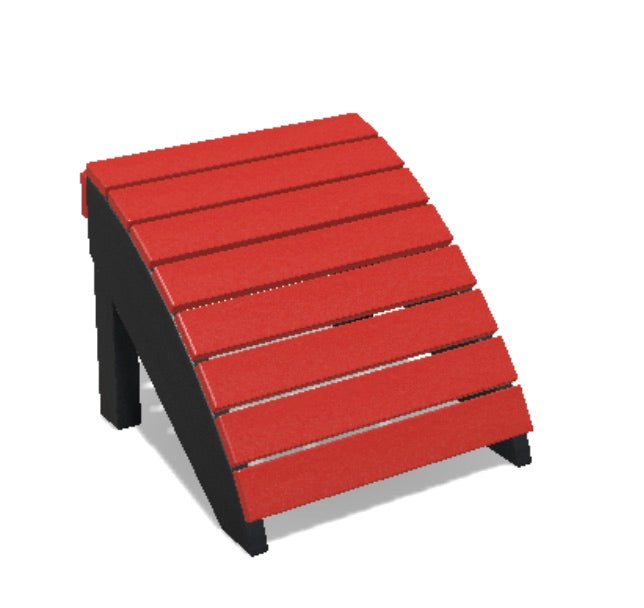 MFR Muskoka Footrest Blue Barn Furnishings