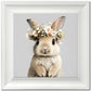 TWH3496 - BUNNY IN FLORAL BOUQUET
