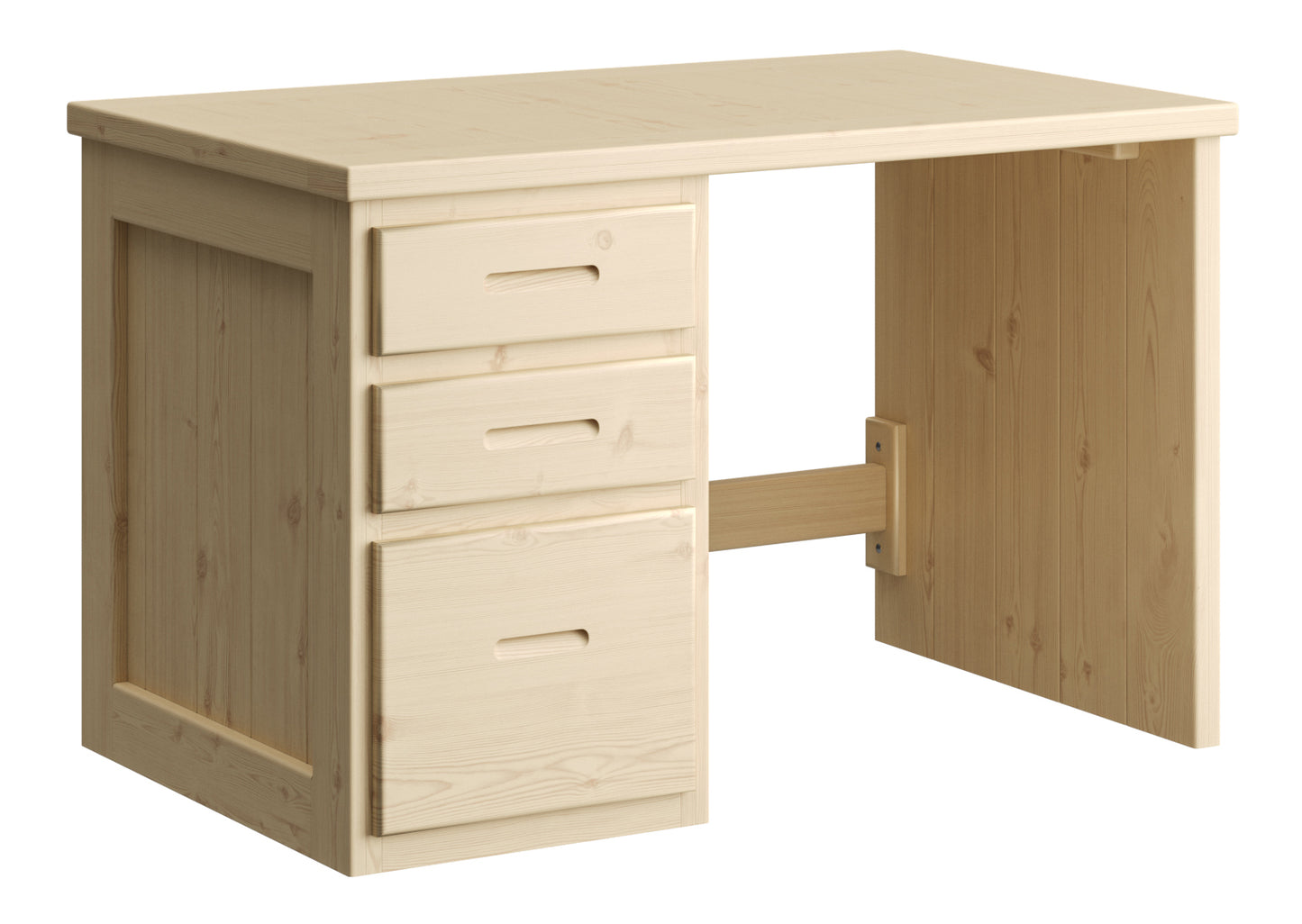 Desk 42"W with 3 Drawers