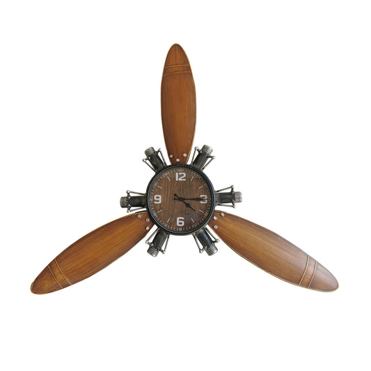 WC1965 - AIRPLANE PROPELLER WALL CLOCK