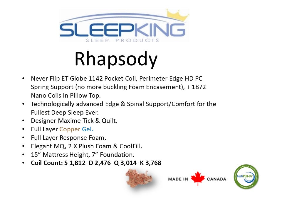 Rhapsody Copper Infused Mattress