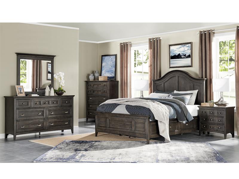 Westley Falls Complete Panel Bed - B4399