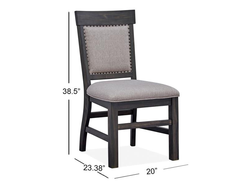 Bellamy D2491-64: Dining Side Chair w/Upholstered Seat & Back (2/ctn)