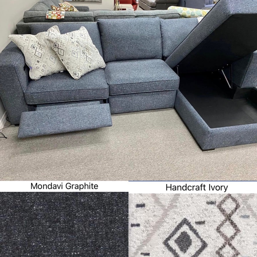 2900 - 2 Piece Recliner w/Storage