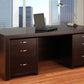 CONTEMPO Executive Desk w/ Letter or Legal File Drawers