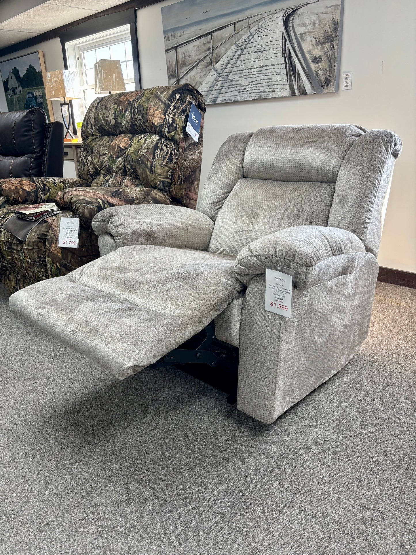 Gigantor Rocker Reclining Chair