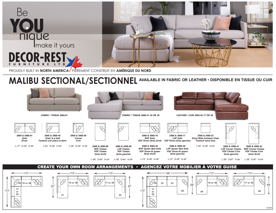 2068 - Malibu Sectional