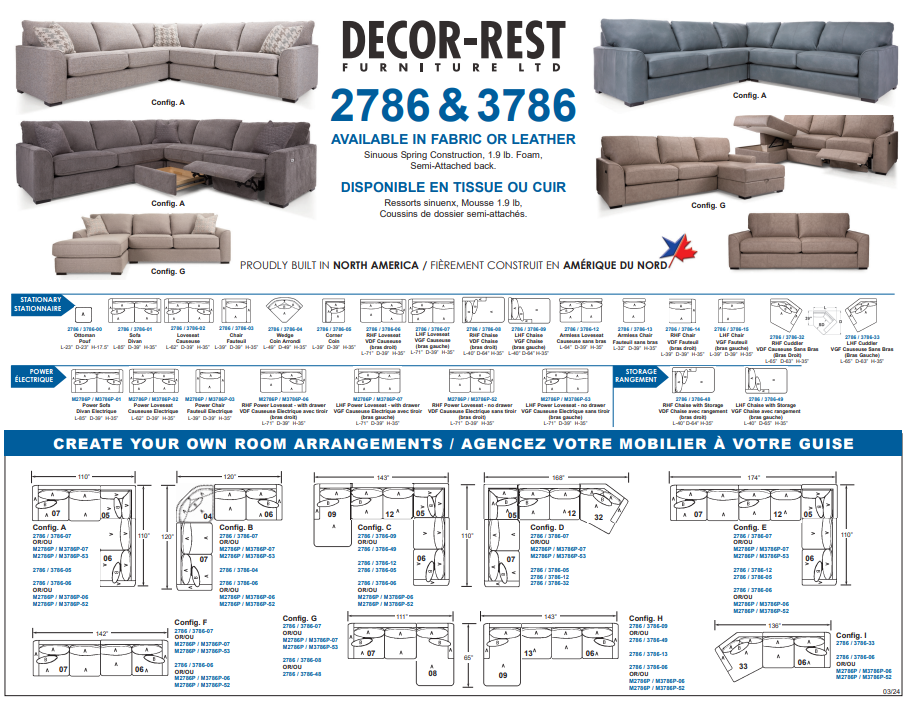 2786 Sectional
