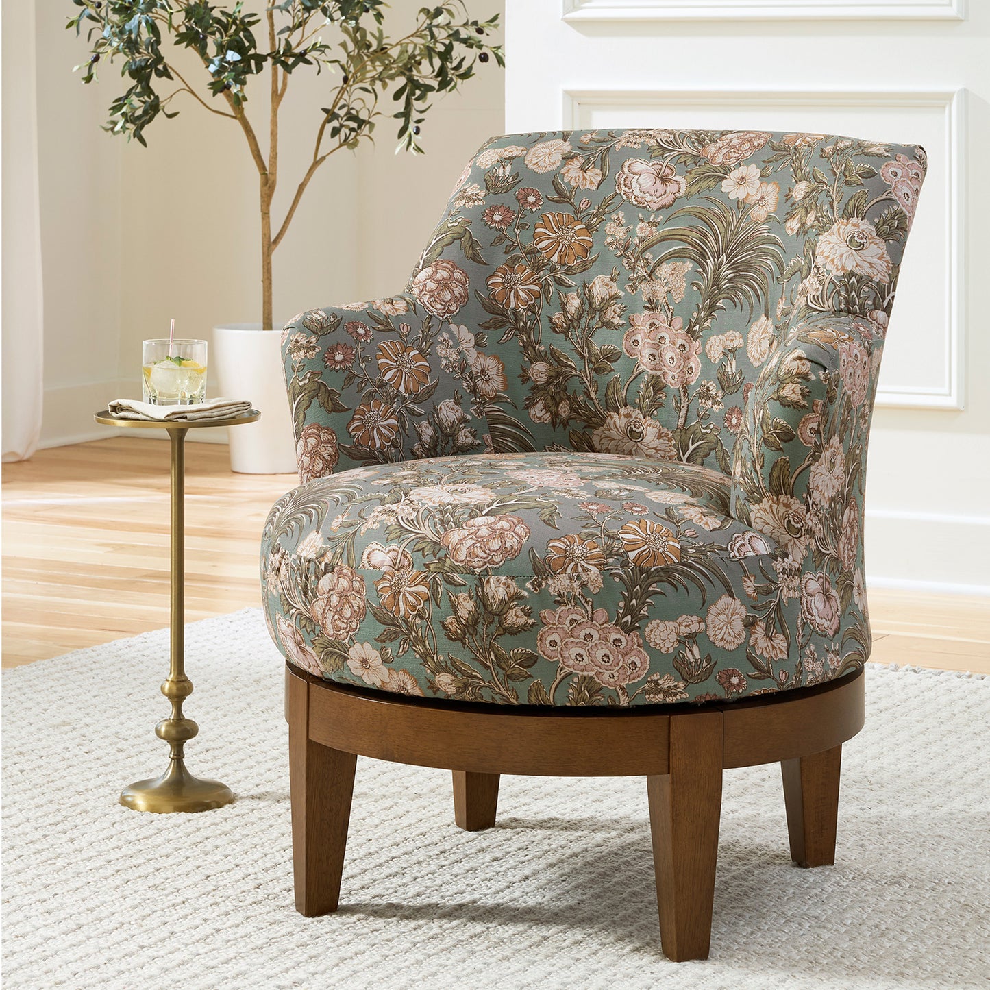 Ronan Swivel Barrel Chair