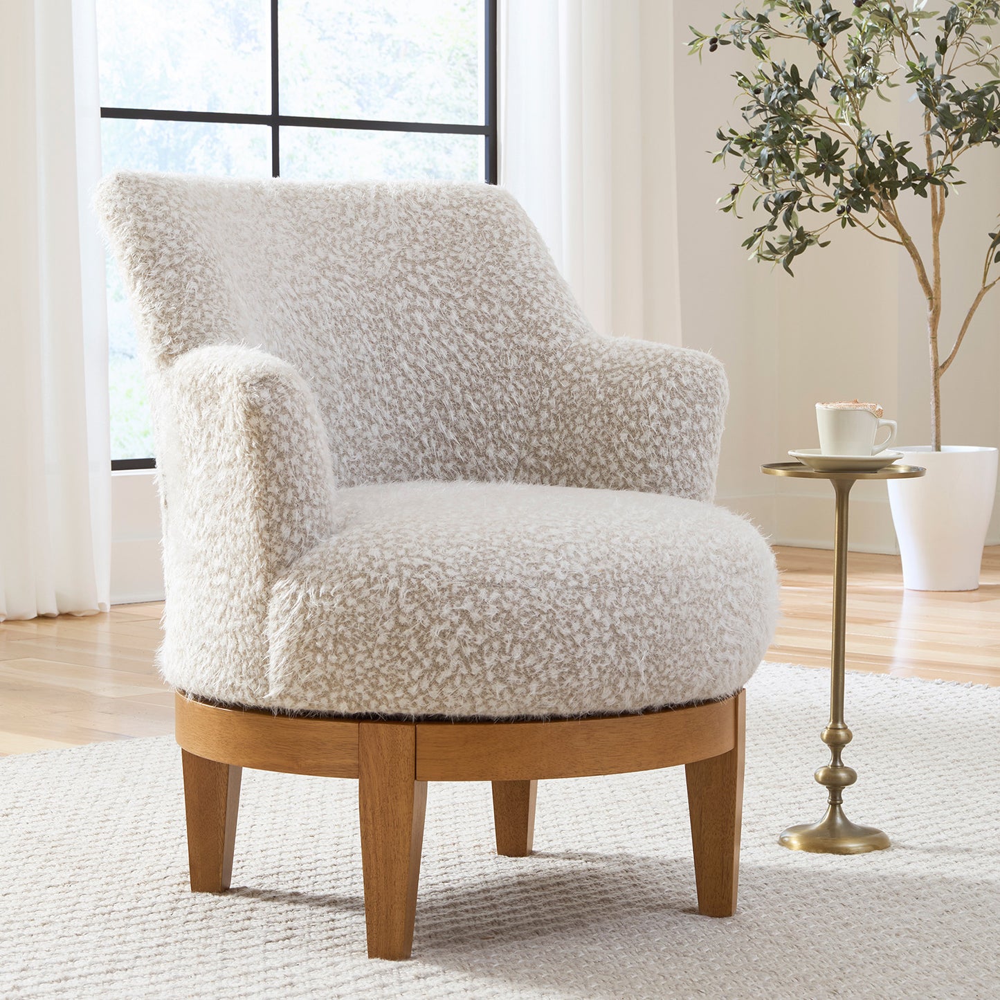 Ronan Swivel Barrel Chair