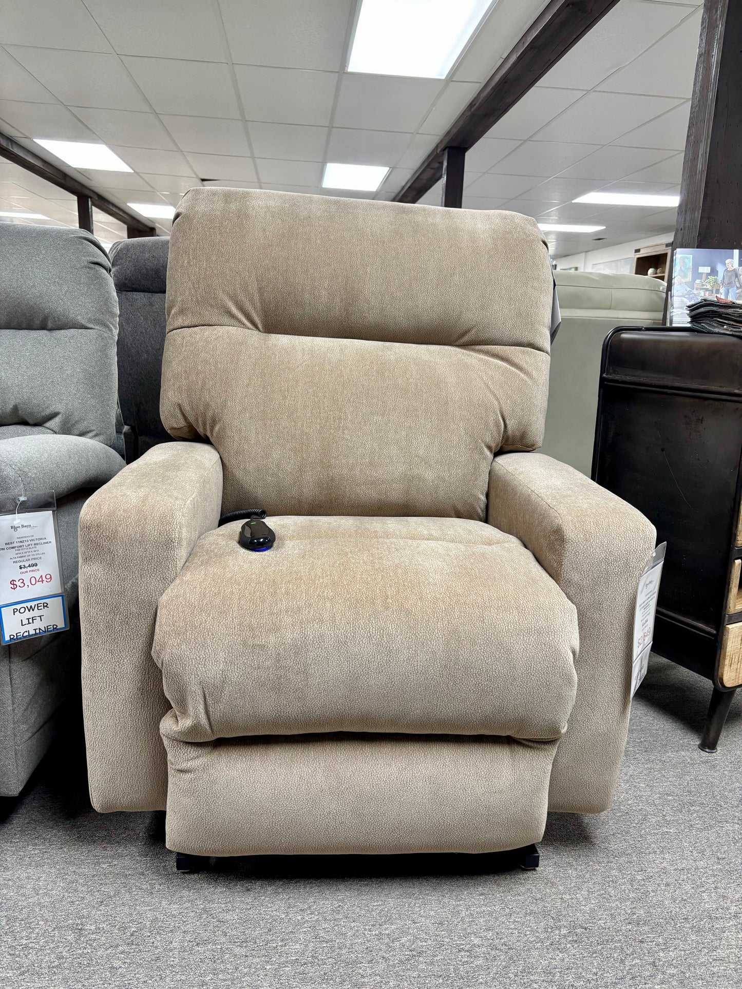 Kenley Cozzia Lift Reclining Chair W/ Heat & Massage