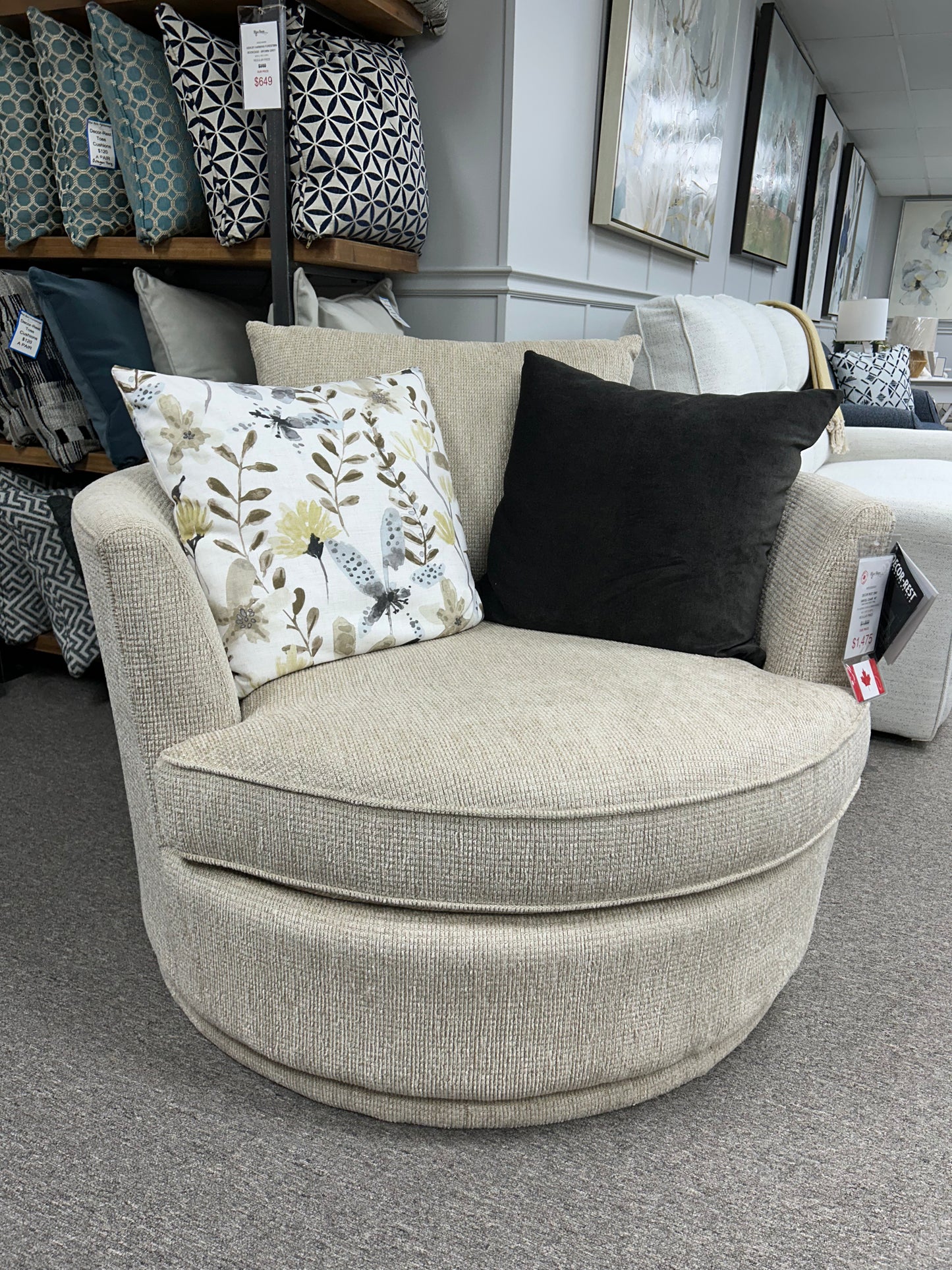 2991 - 46" Swivel Chair
