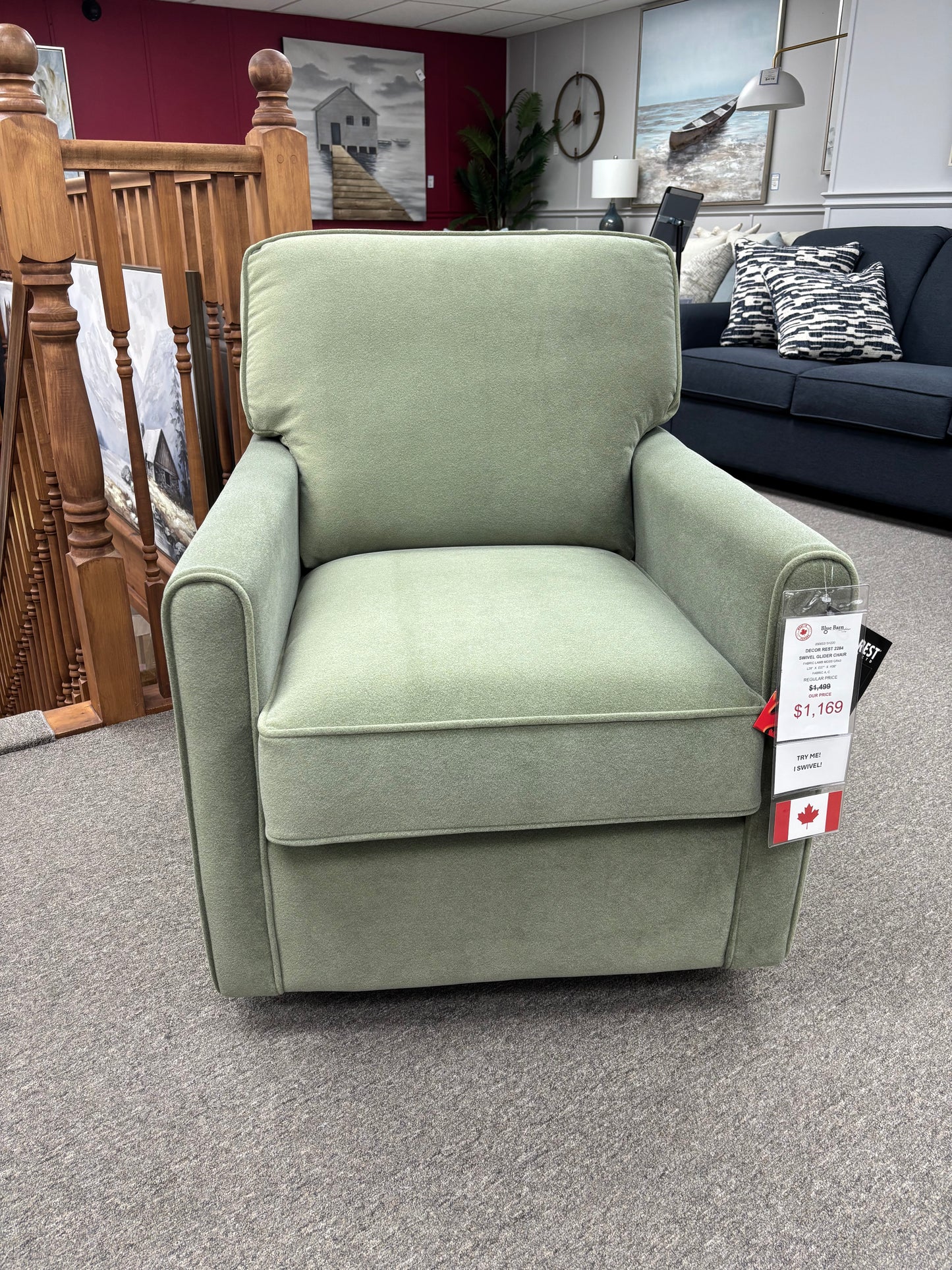 2284 Swivel Glider Chair