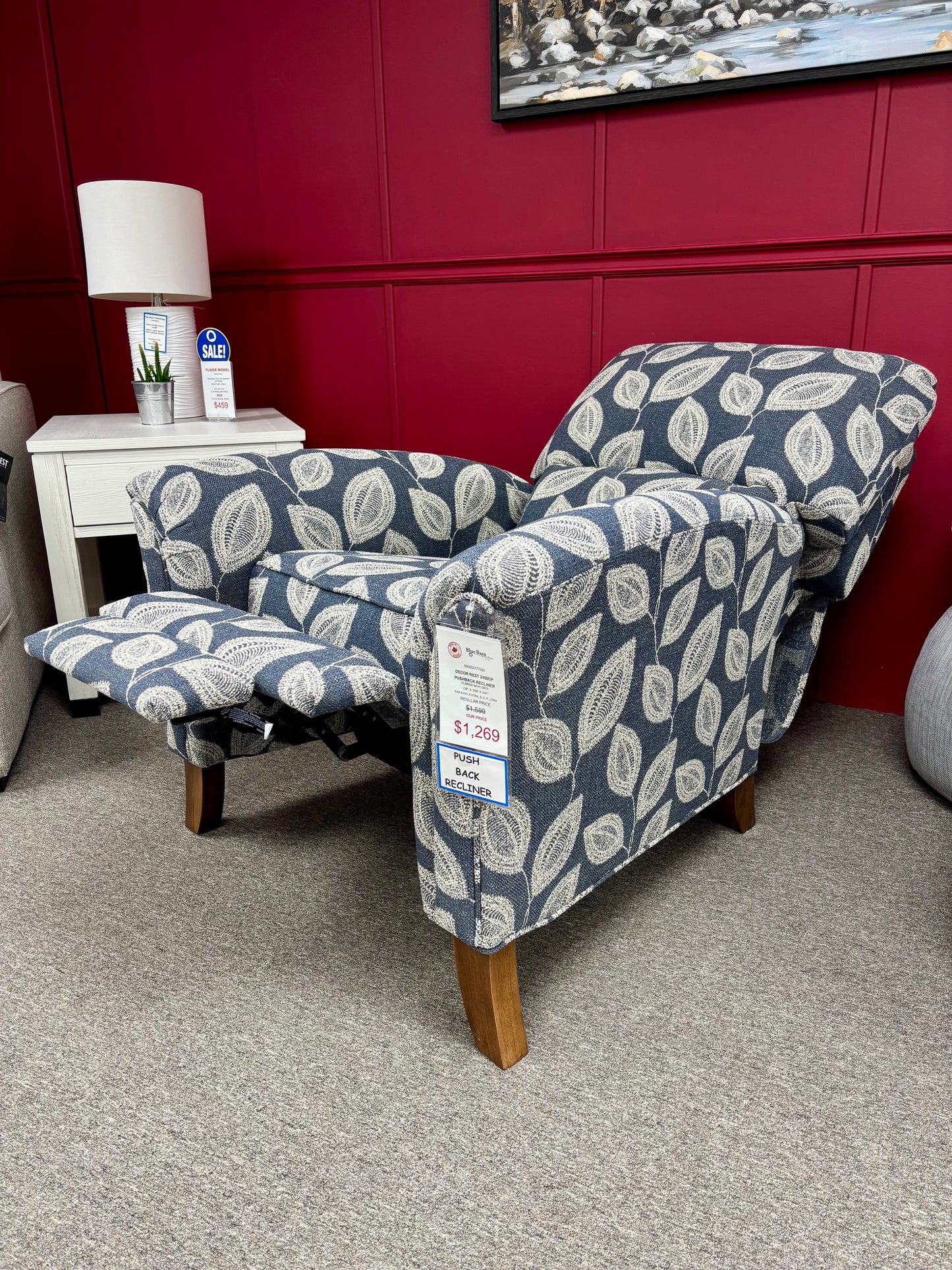 2450 Push Back Recliner