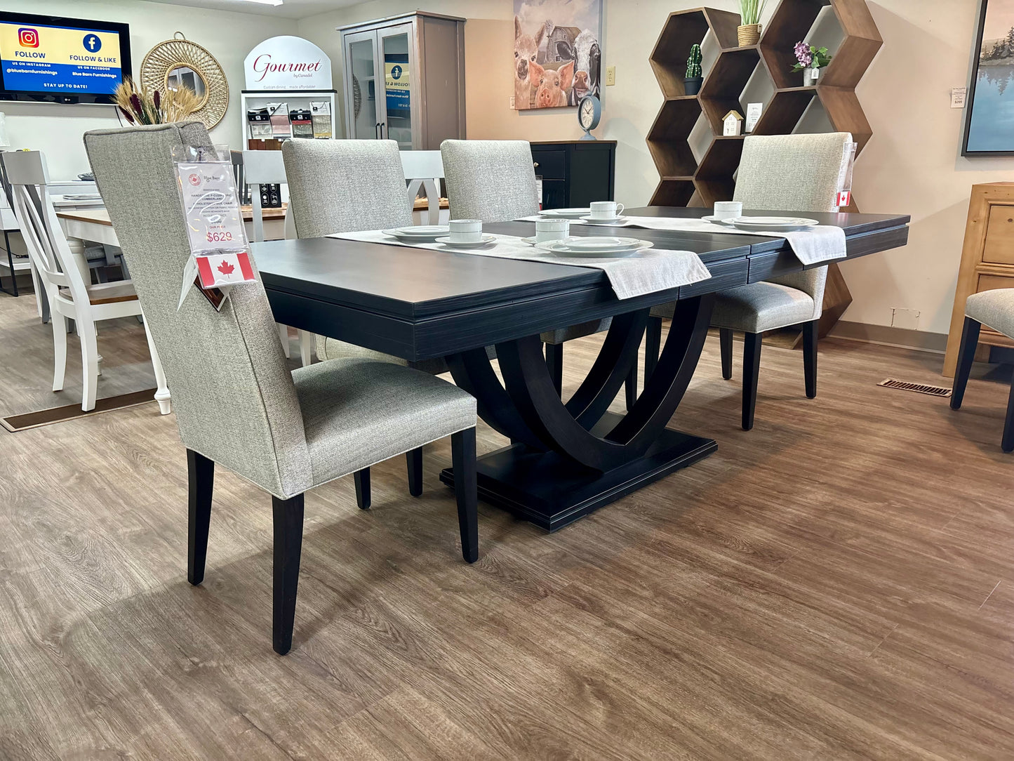 Contempo 7 Piece Dining Set - Canadian Mennonite Made