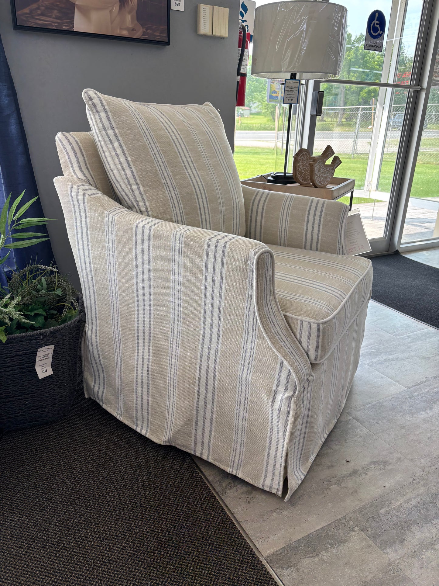 Annie Swivel Chair - Ben & Erin Collection