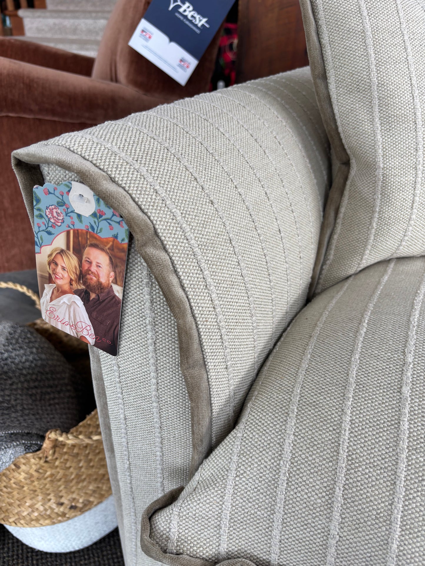 Oxford Stationary Sofa - Erin & Ben Collection