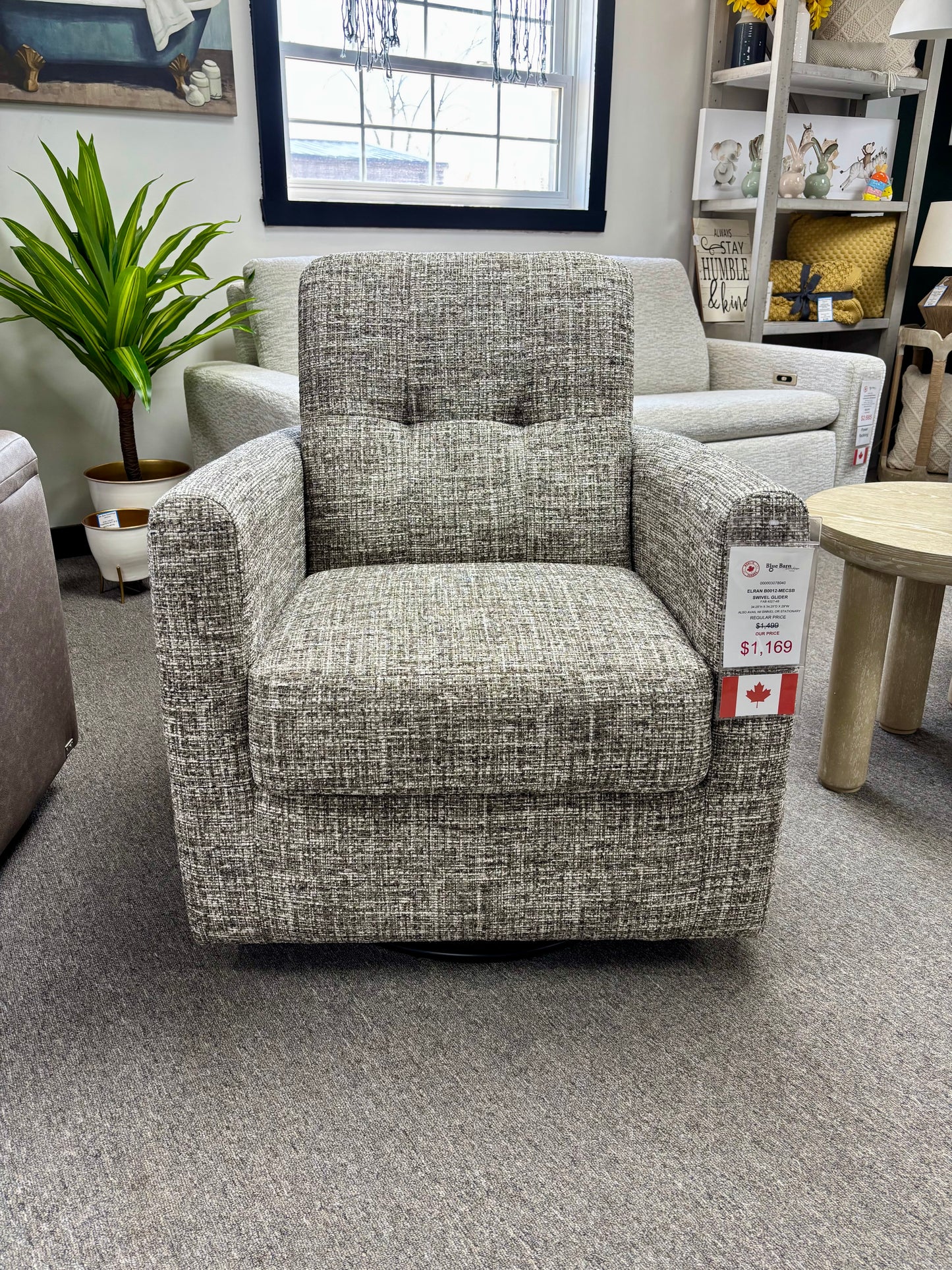B0012-SB - Swivel Glider Chair
