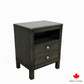 Westend 2 Drawer w/ Pull out Shelf & PWR Management Night Stand