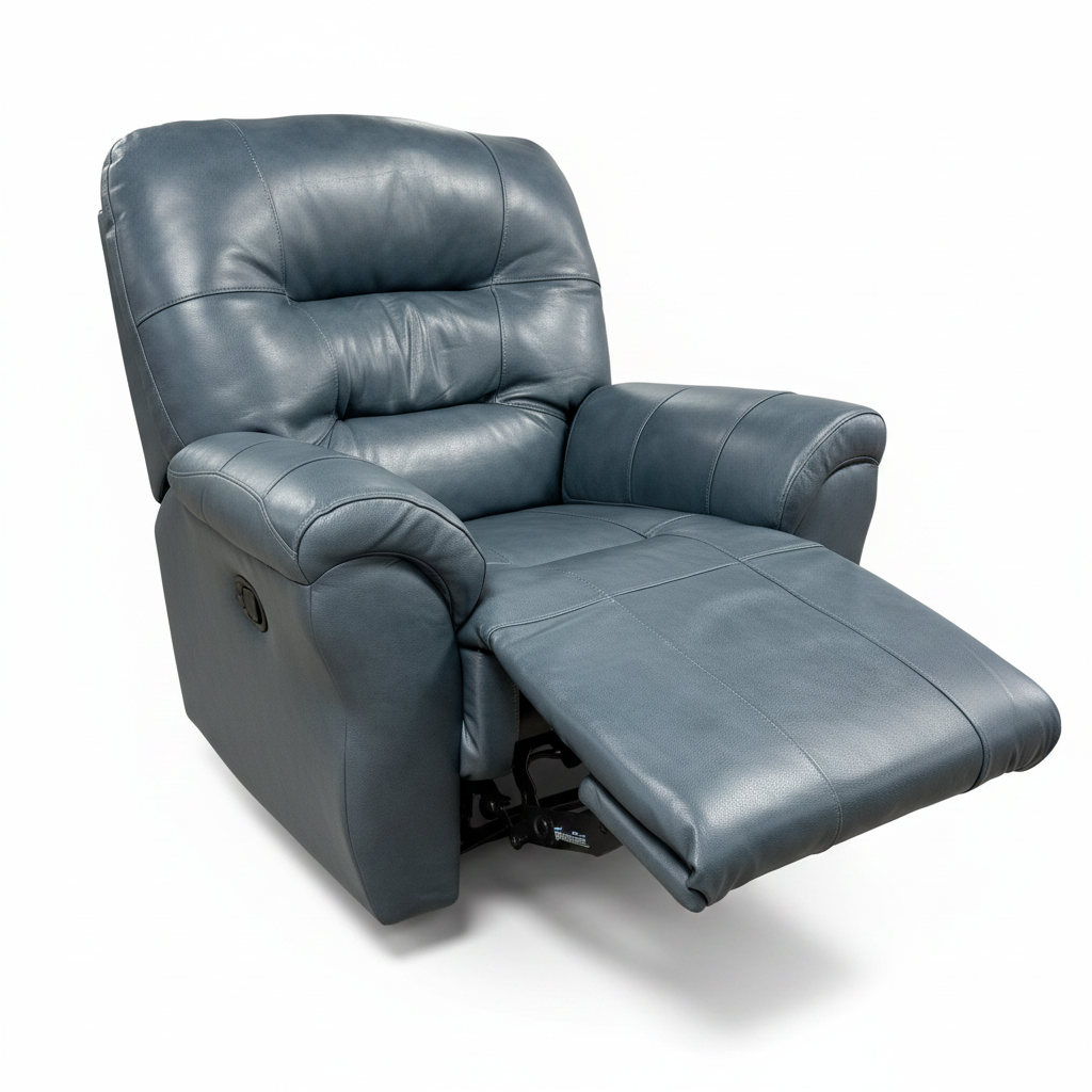 7N34LU - Unity Manual Leather Recliner