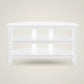 E1-Q138WB-P - Quadra Corner TV Stand