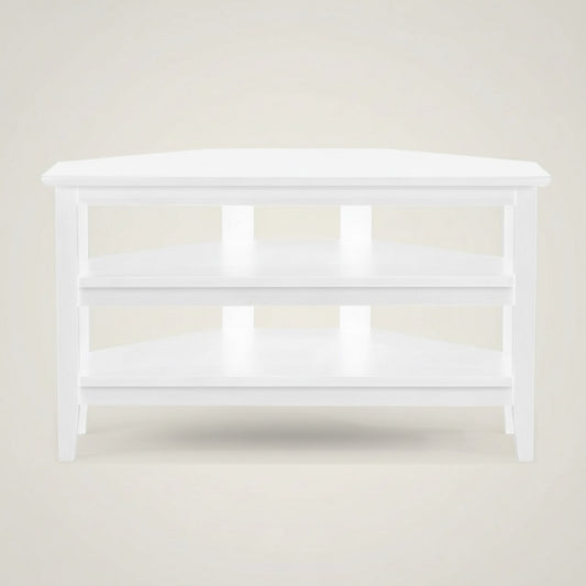 E1-Q138WB-P - Quadra Corner TV Stand