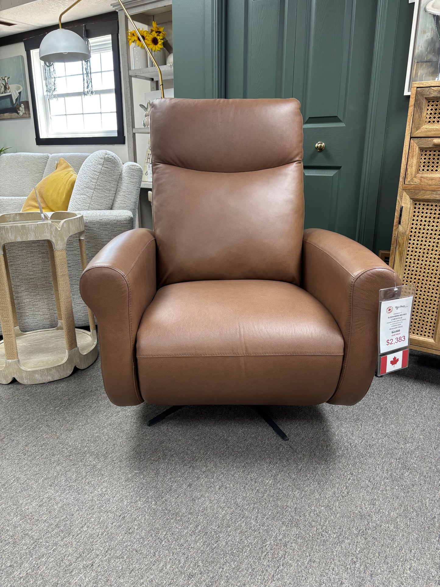 M0092-MOM-M - Pushback Swivel Recliner