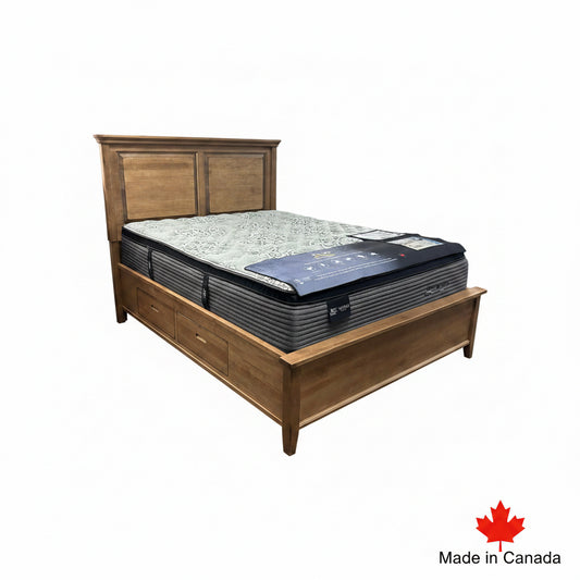 Durham Queen Storage Bed -  3000-921H,124S-124F-AGWH