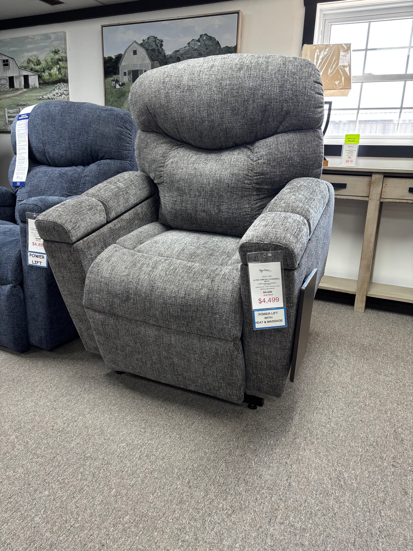 UC556 Maya - Heat & Massage Lift Chair