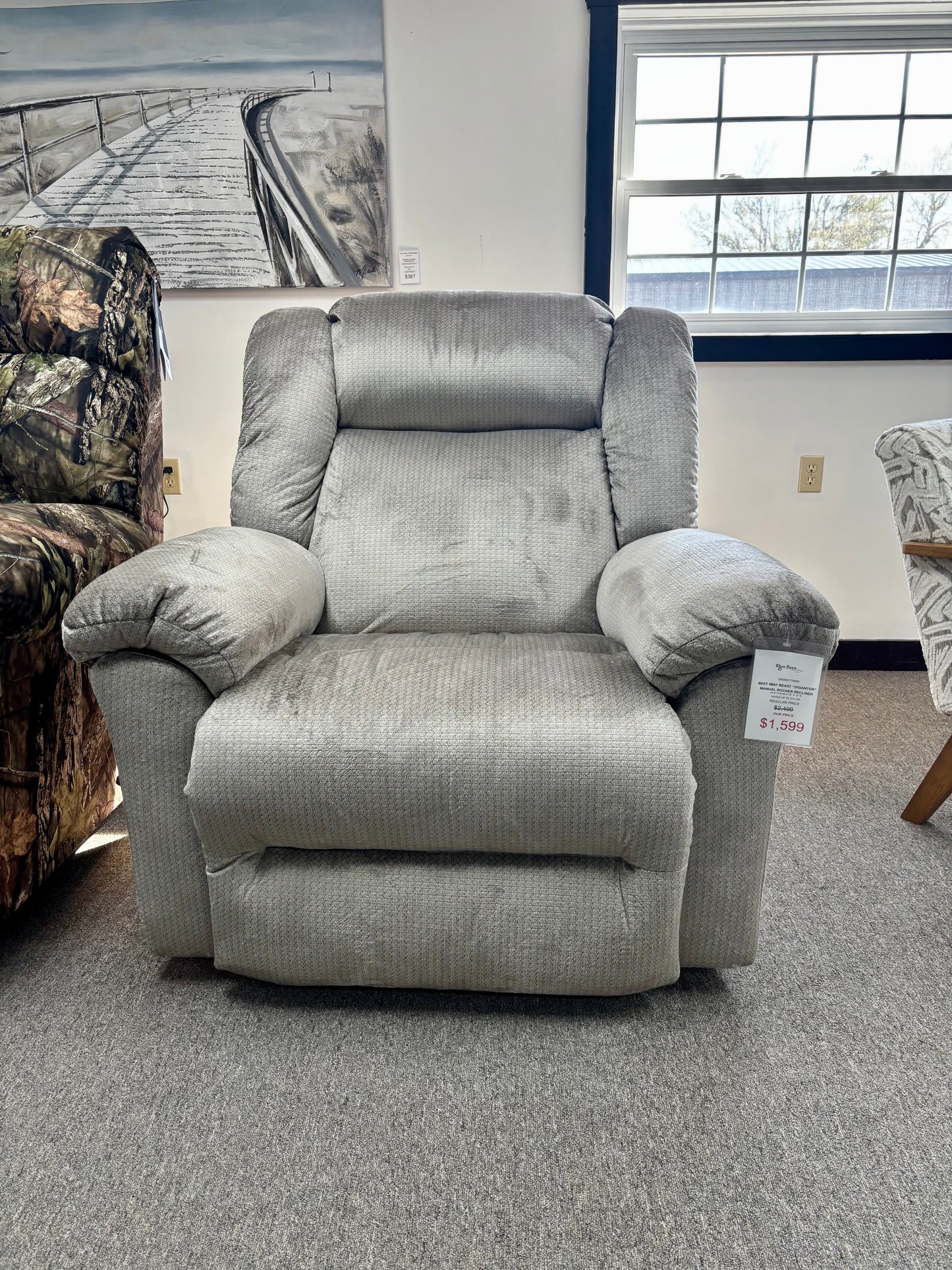 Gigantor Rocker Reclining Chair