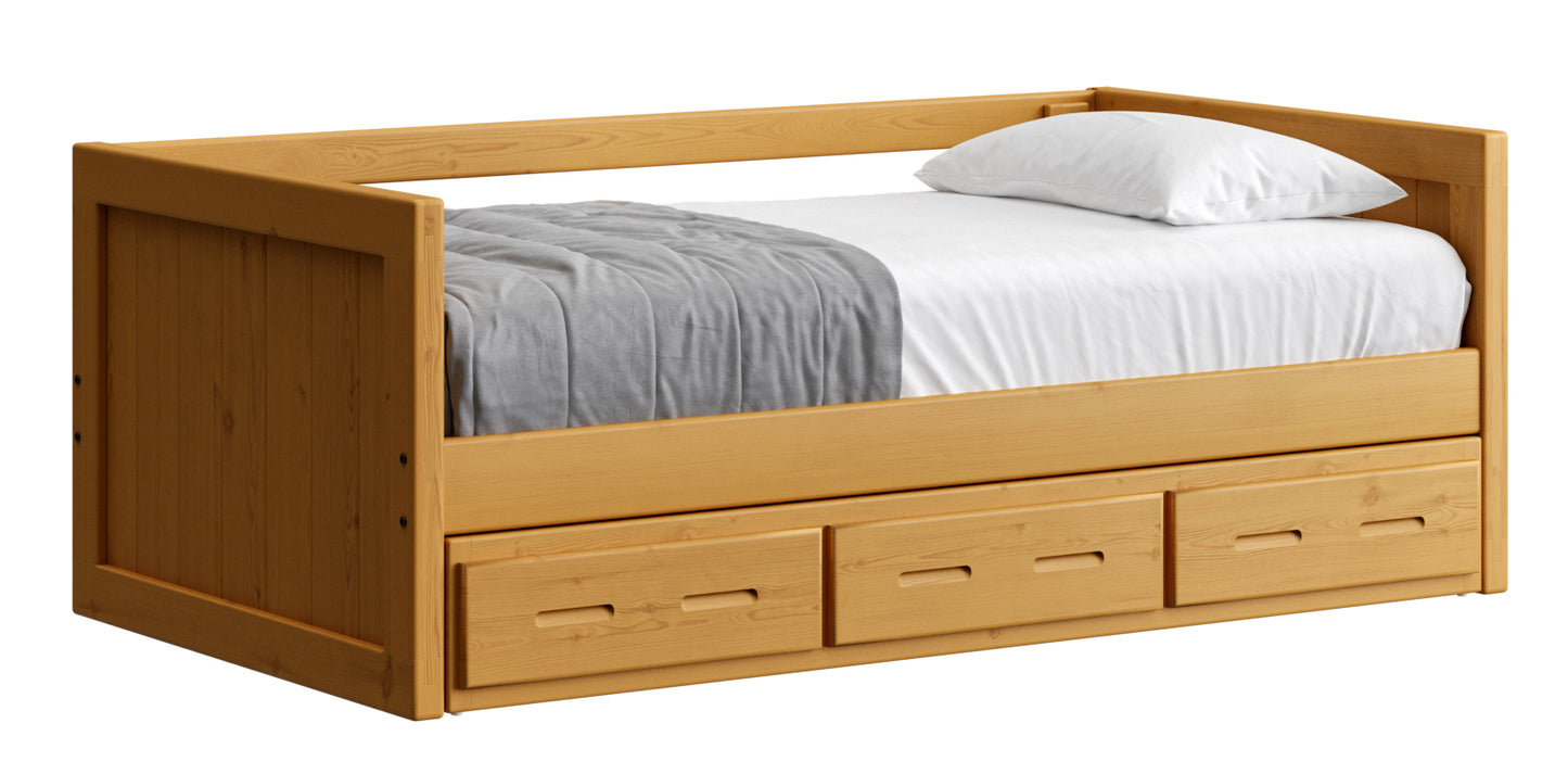 Panel Day Bed Twin W/ Drawers or Trundle