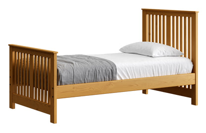 Shaker Bed 44" Headboard & 29"Footboard