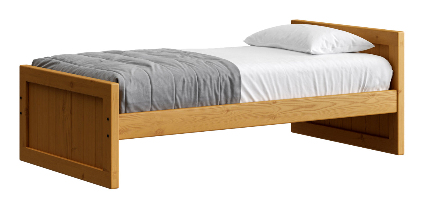 Panel Bed 29"Headboard & 22" Footboard