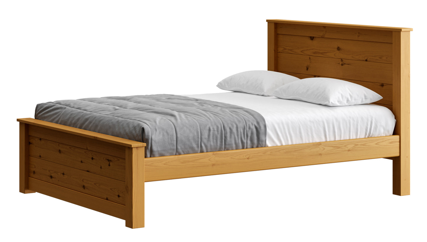 HarvestRoots Bed 43" Headboard & 19" Footboard