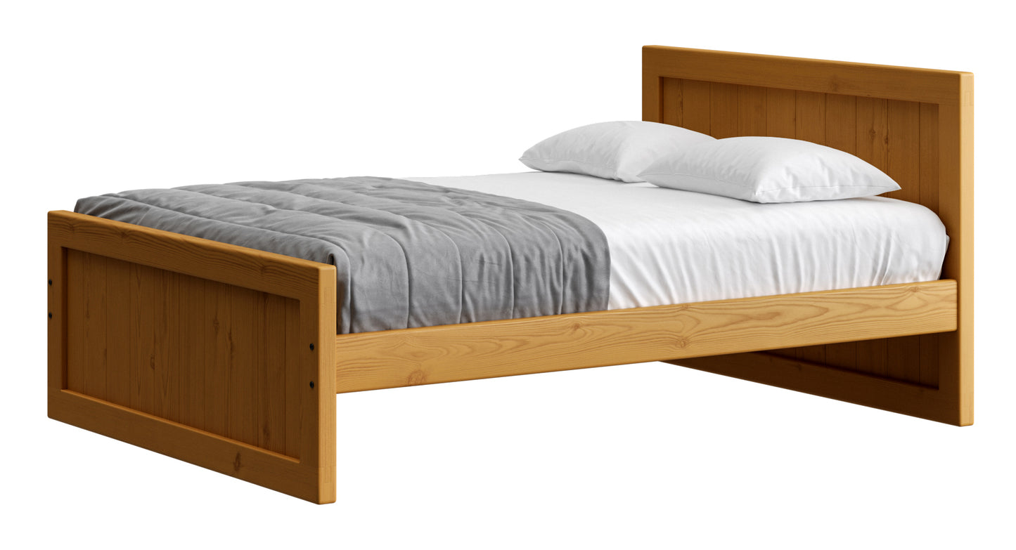 Panel Bed 37" Headboard & 22" Footboard