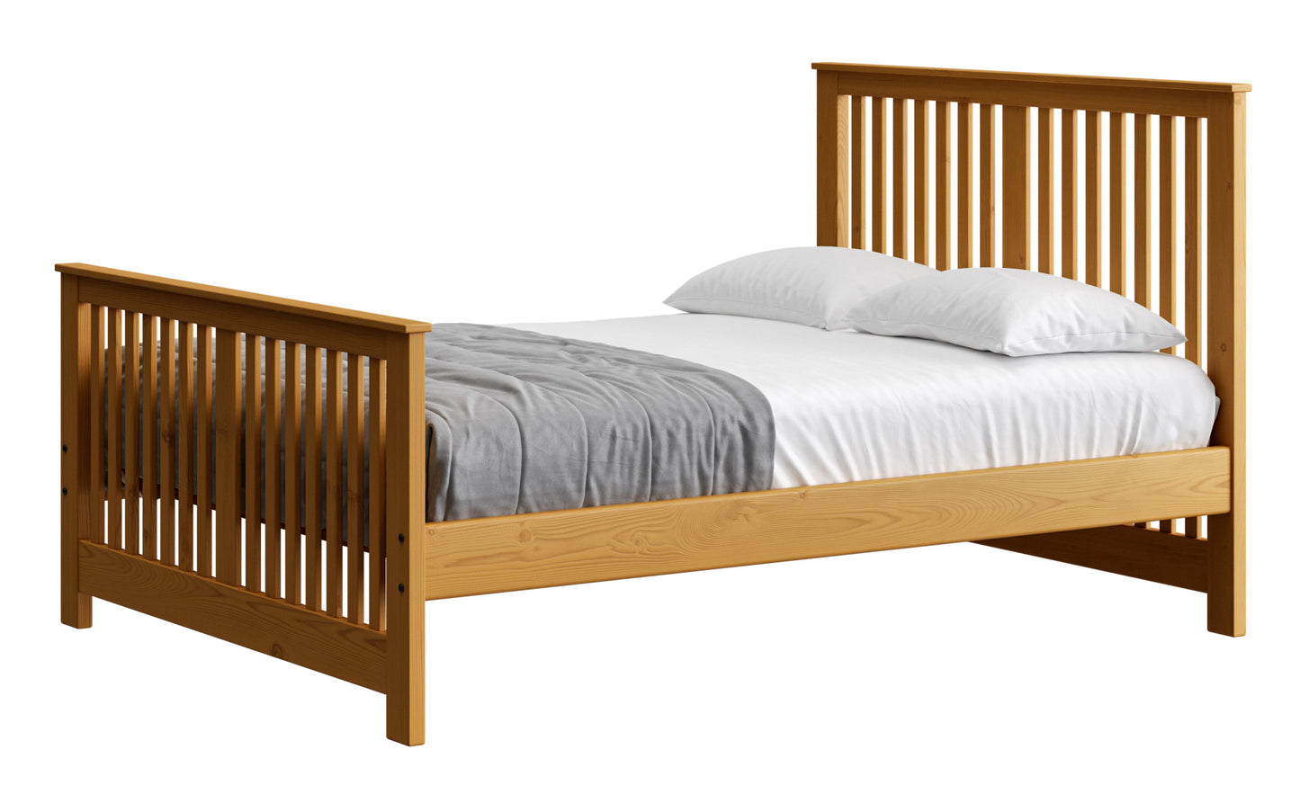 Shaker Bed 44" Headboard & 29"Footboard