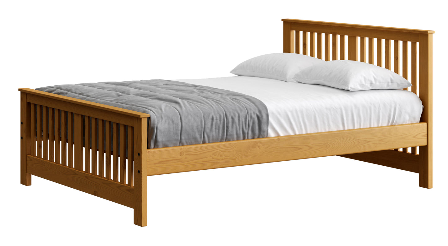 Shaker Bed 36" Headboard & 22"Footboard