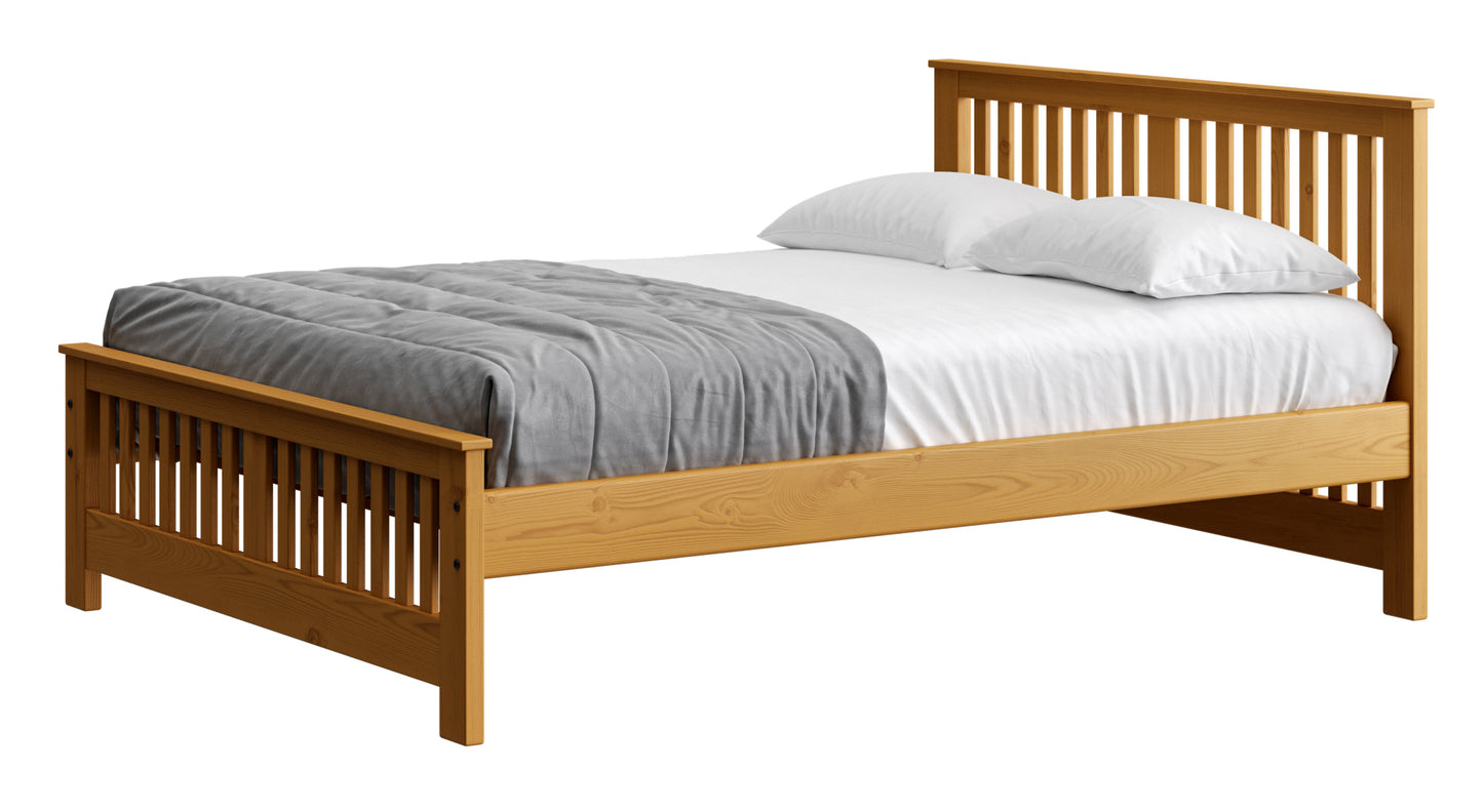 Shaker Bed 36" Headboard & 18"Footboard