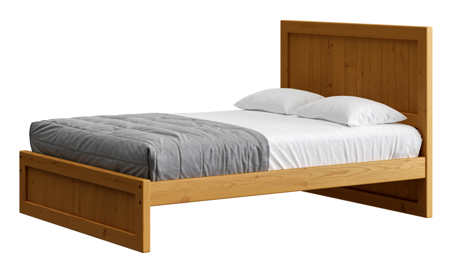 Panel Bed 48" Headboard & 16" Footboard