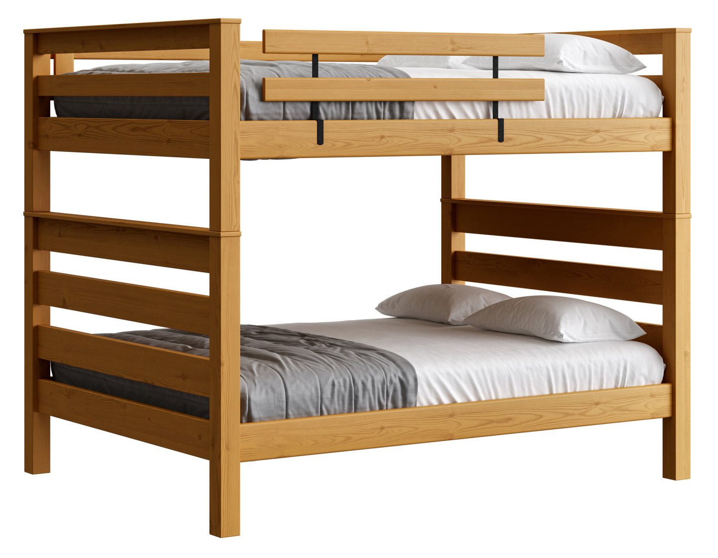 Timberframe Bunk Bed: Queen over Queen